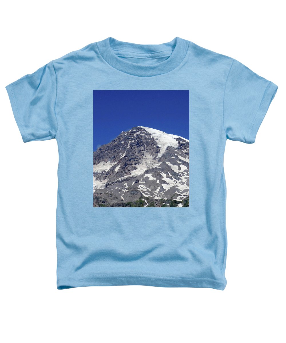Majestic Mt. Rainier - Toddler T-Shirt - Fry1Productions