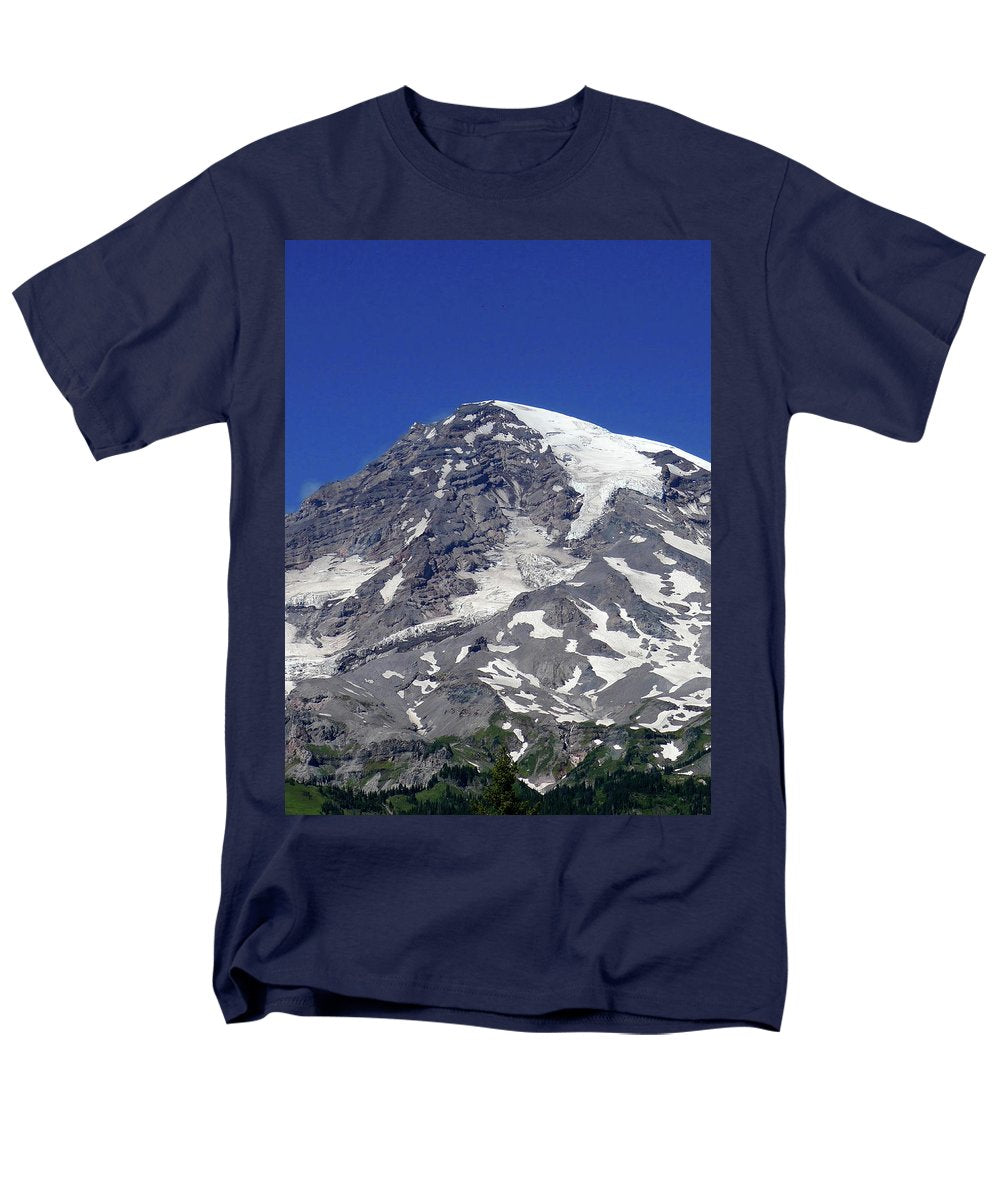 Majestic Mt. Rainier - Men's T-Shirt (Regular Fit) - Fry1Productions