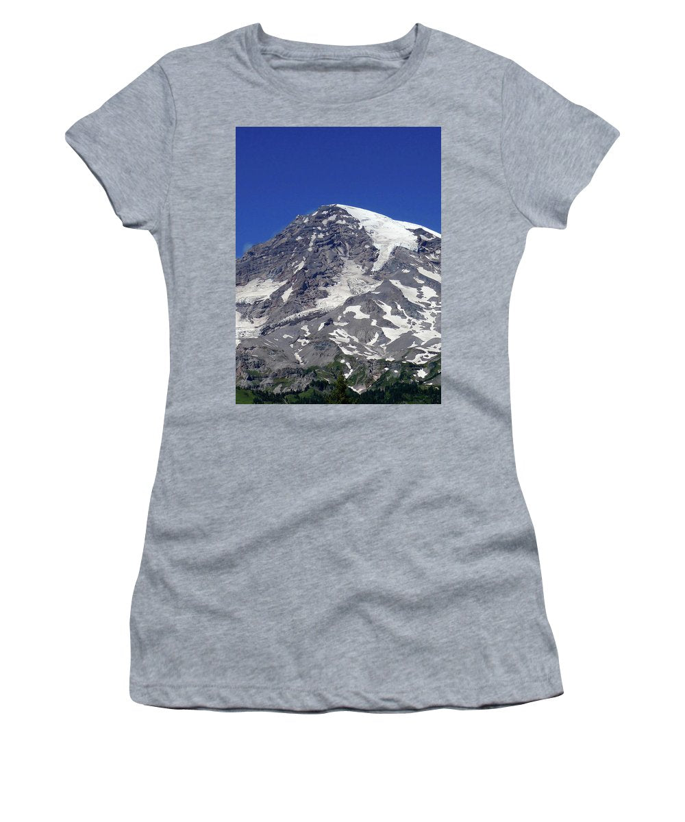 Majestic Mt. Rainier - Women's T-Shirt - Fry1Productions