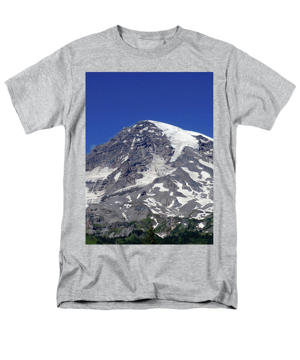 Majestic Mt. Rainier - Men's T-Shirt (Regular Fit) - Fry1Productions