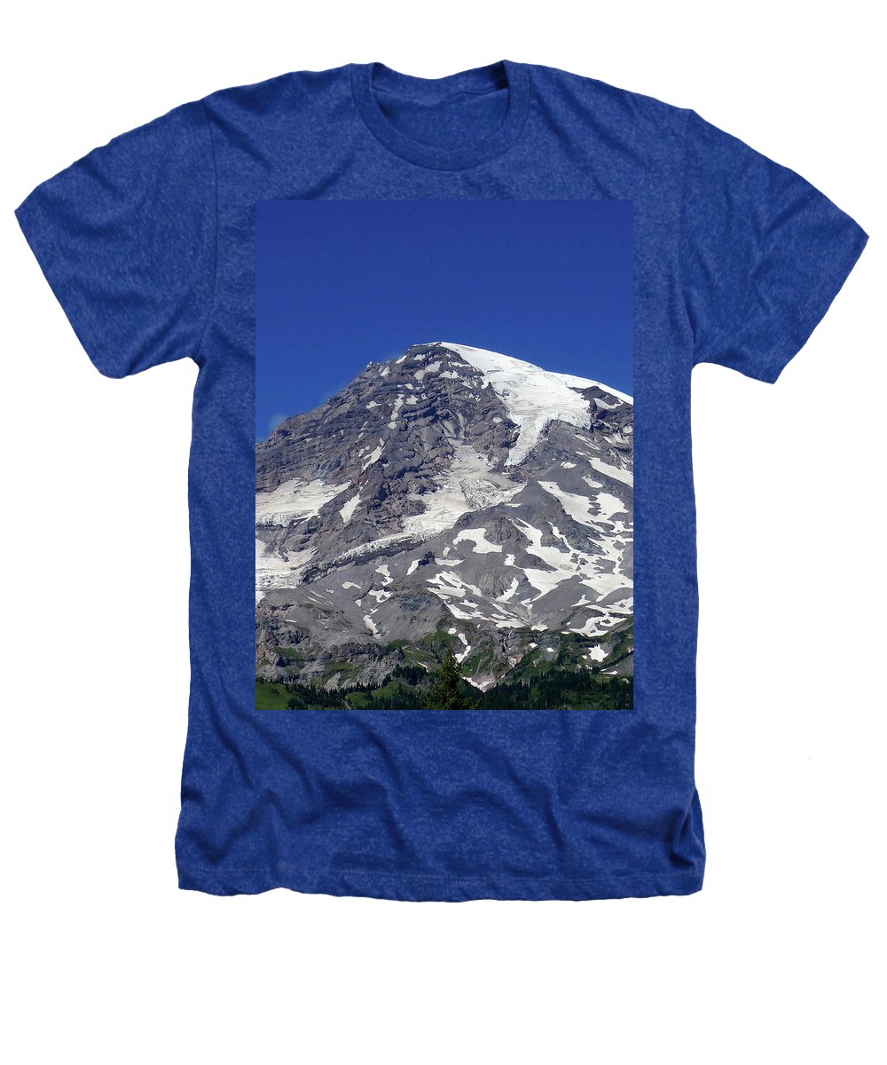 Majestic Mt. Rainier - Heathers T-Shirt - Fry1Productions