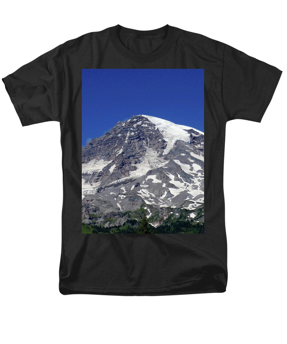 Majestic Mt. Rainier - Men's T-Shirt (Regular Fit) - Fry1Productions