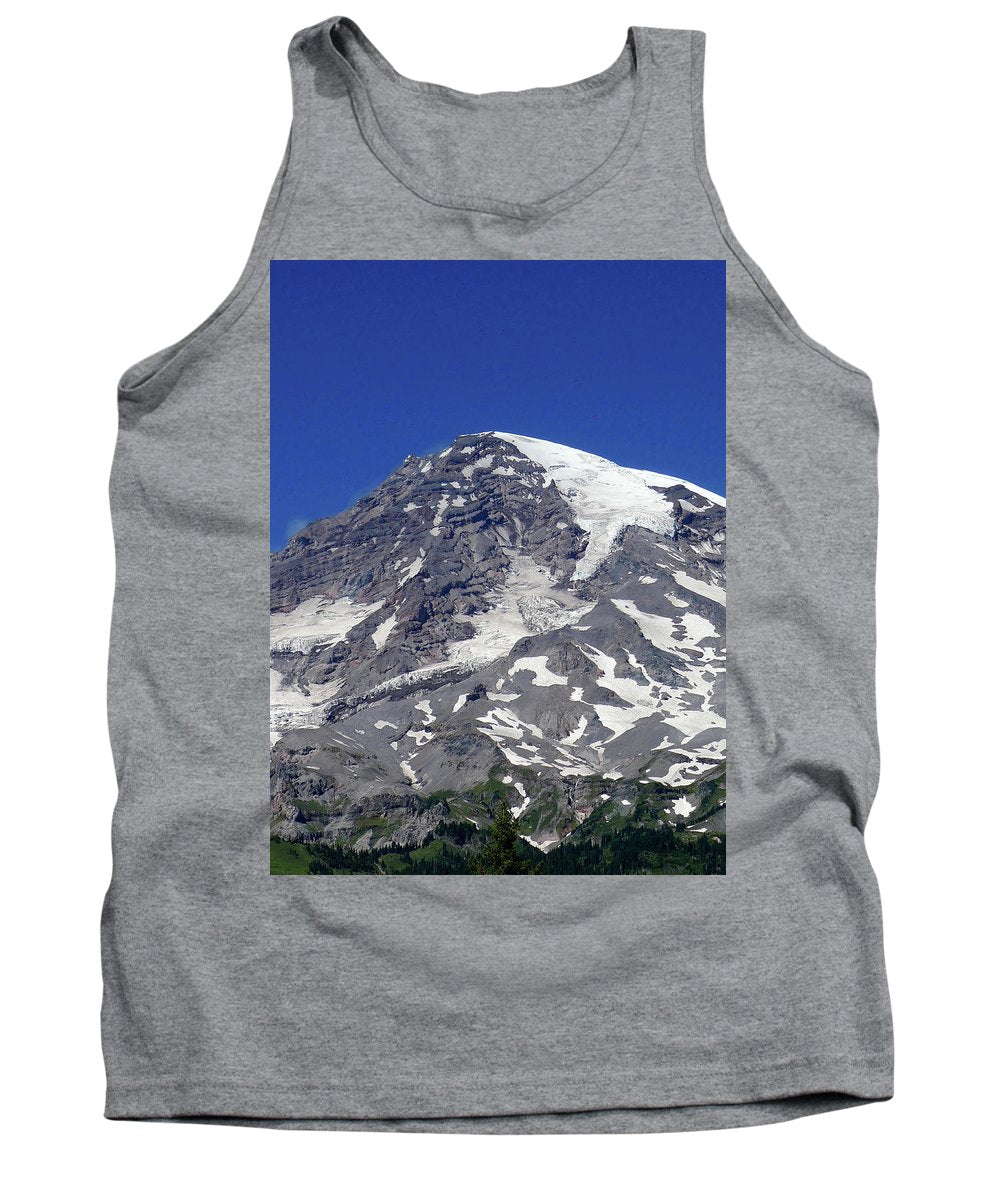 "Majestic Mt. Rainier" - Tank Top - Fry1Productions