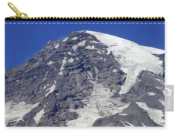 "Majestic Mt. Rainier" - Carry-All Pouch - Fry1Productions