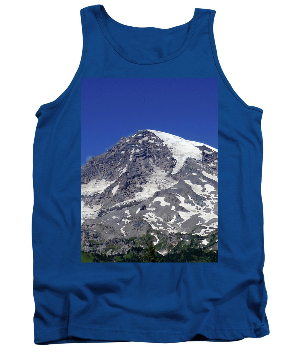"Majestic Mt. Rainier" - Tank Top - Fry1Productions