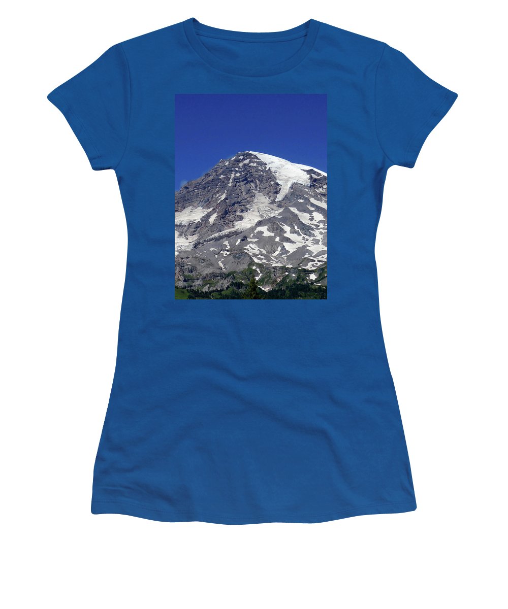 Majestic Mt. Rainier - Women's T-Shirt - Fry1Productions