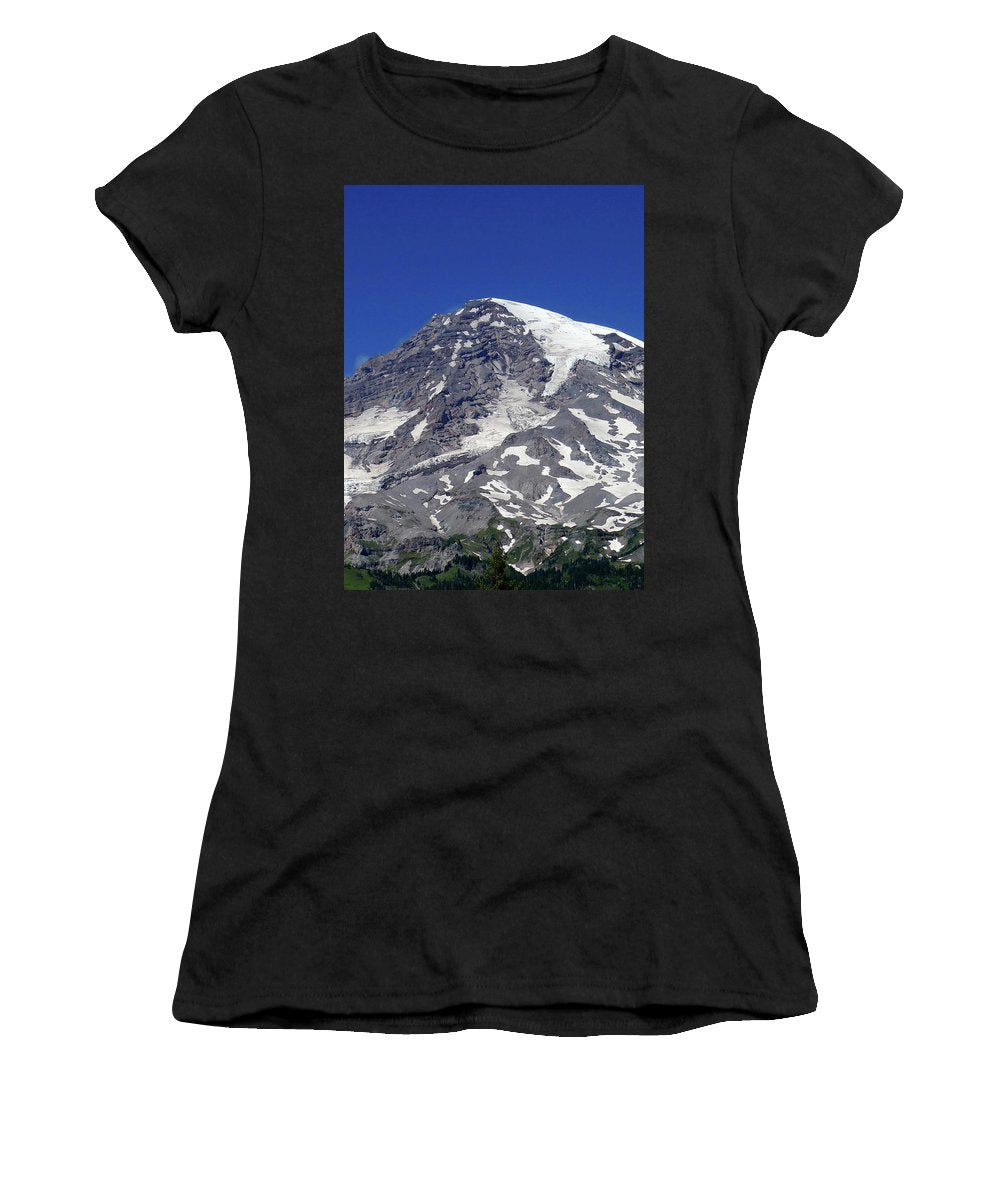 Majestic Mt. Rainier - Women's T-Shirt - Fry1Productions