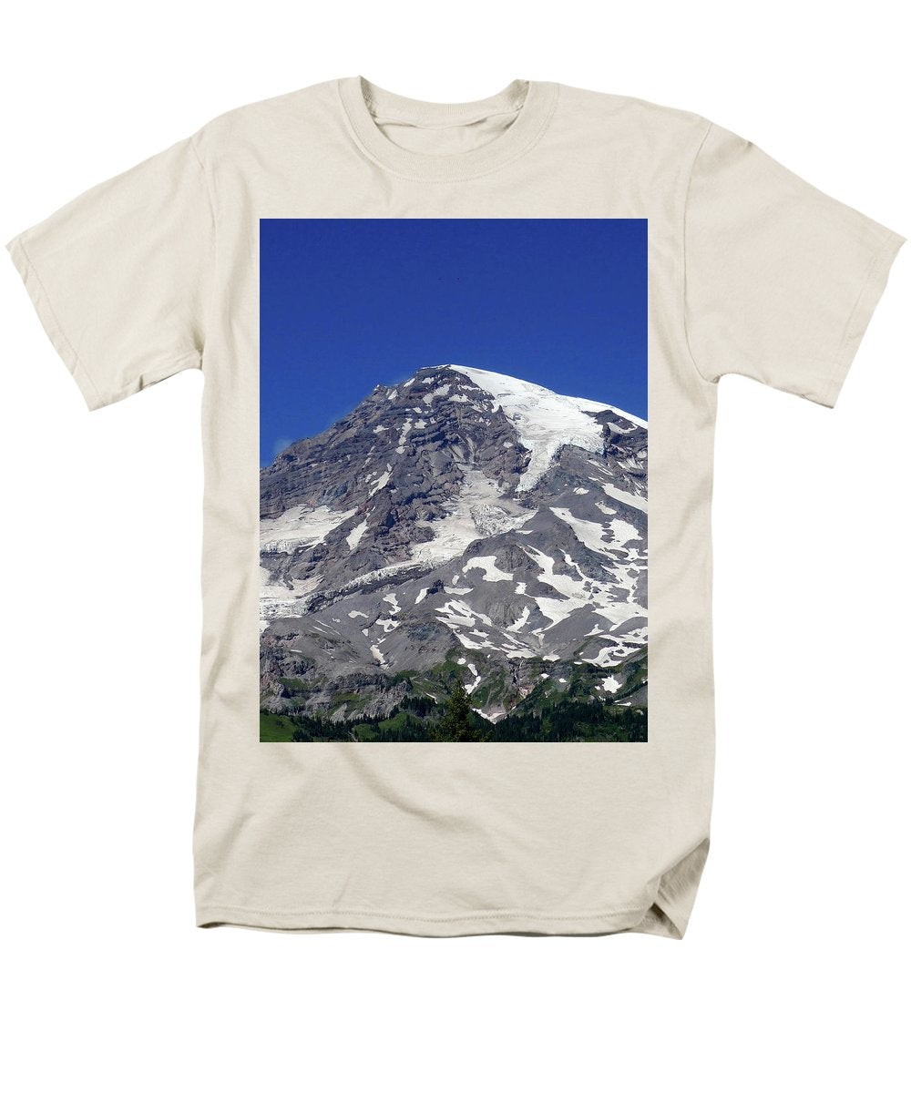 Majestic Mt. Rainier - Men's T-Shirt (Regular Fit) - Fry1Productions