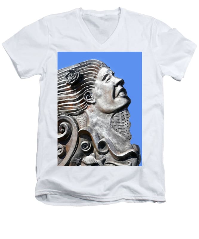 Nymph Beauty - Men's V-Neck T-Shirt - Fry1Productions