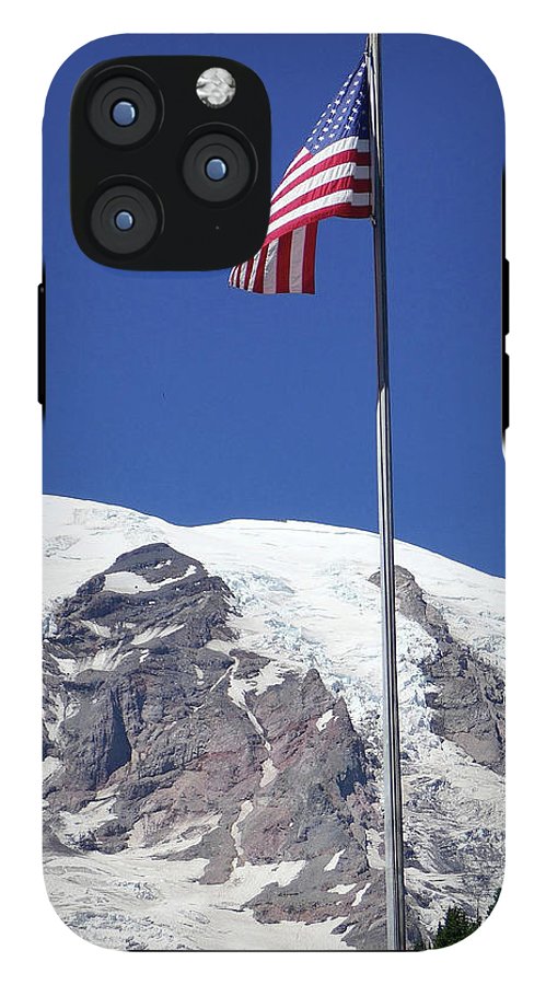 "Patriotic Rainier" - Phone Case - Fry1Productions