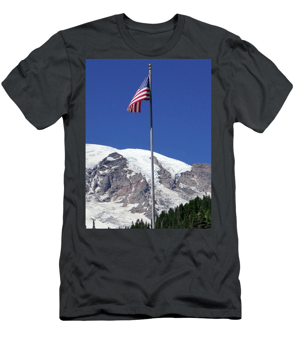 Patriotic Rainier - T-Shirt - Fry1Productions