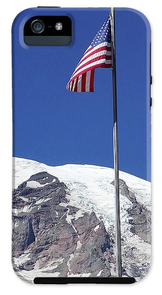 "Patriotic Rainier" - Phone Case - Fry1Productions