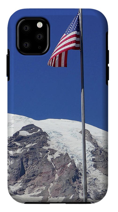 "Patriotic Rainier" - Phone Case - Fry1Productions