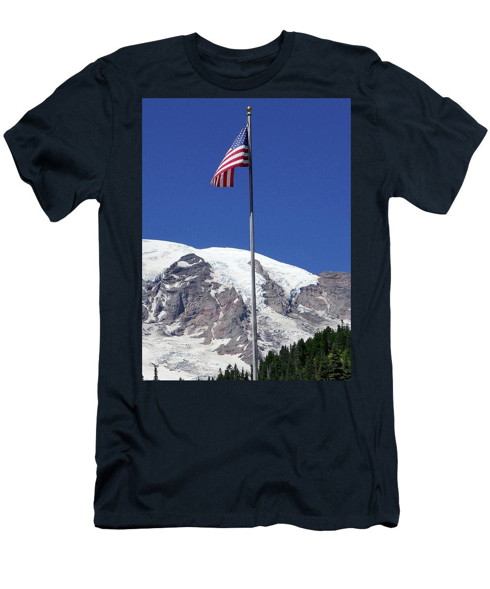 Patriotic Rainier - T-Shirt - Fry1Productions