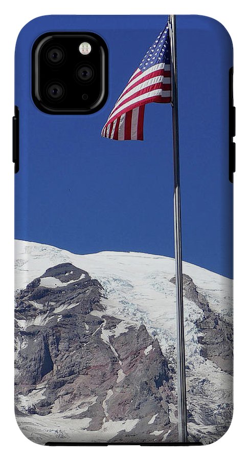 "Patriotic Rainier" - Phone Case - Fry1Productions