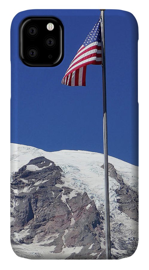 "Patriotic Rainier" - Phone Case - Fry1Productions