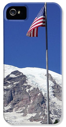 "Patriotic Rainier" - Phone Case - Fry1Productions