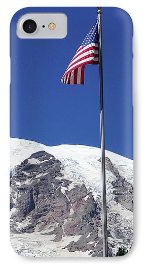 "Patriotic Rainier" - Phone Case - Fry1Productions