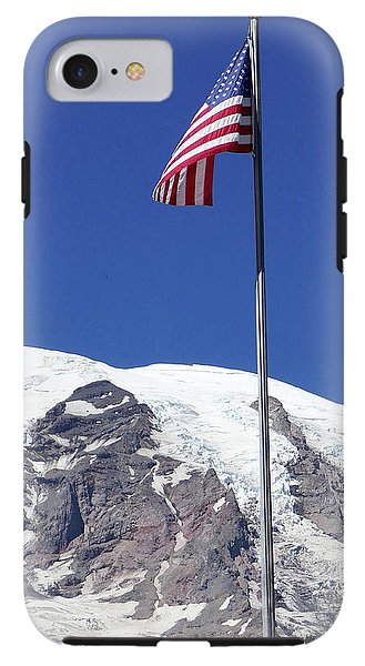 "Patriotic Rainier" - Phone Case - Fry1Productions