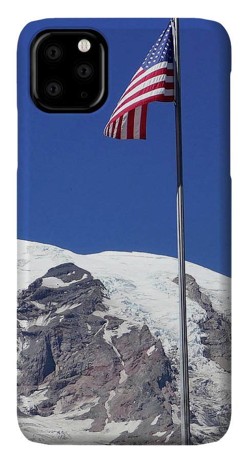 "Patriotic Rainier" - Phone Case - Fry1Productions