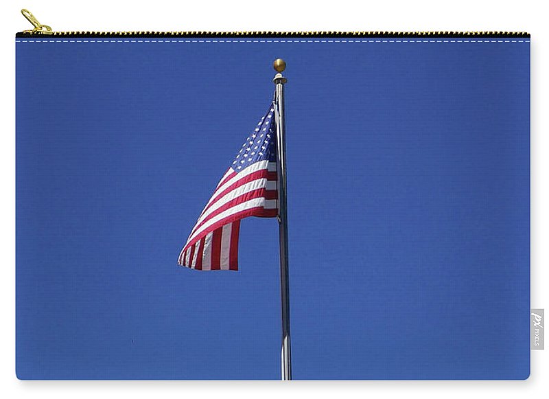 "Patriotic Rainier" - Carry-All Pouch - Fry1Productions