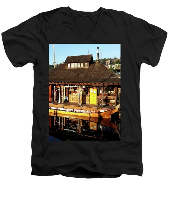 Q'il'bid Awe - Men's V-Neck T-Shirt - Fry1Productions