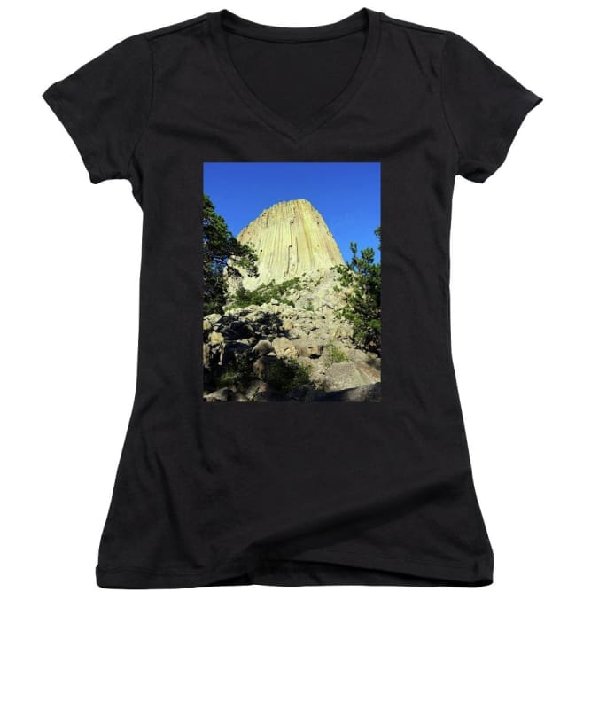 "Reaching Heaven" - Women's V-Neck - Fry1Productions