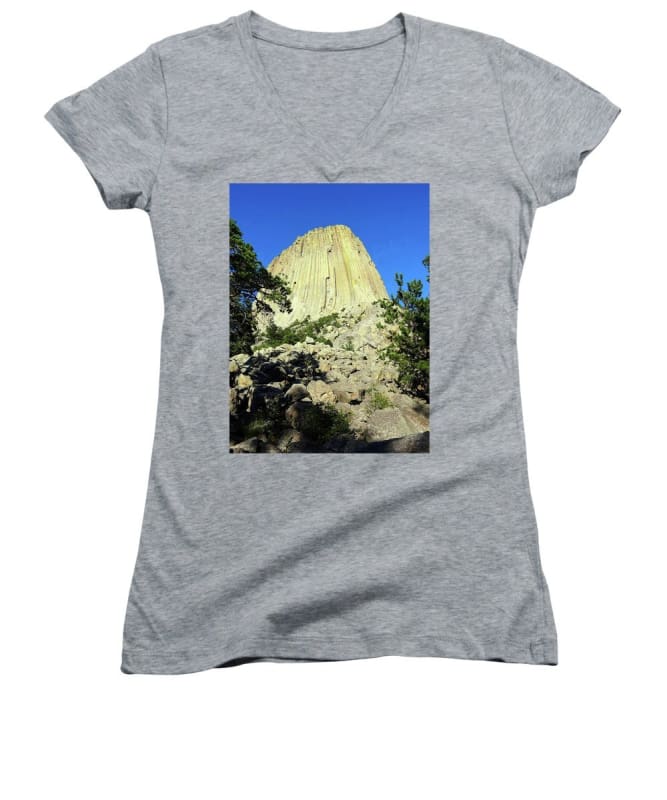"Reaching Heaven" - Women's V-Neck - Fry1Productions