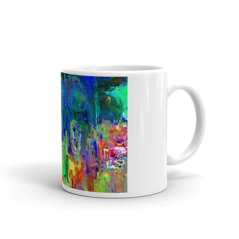 "Rock n Roll Forever" - 11 oz and 15 oz Ceramic White Gloss Coffee Mugs - Fry1Productions