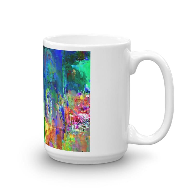 "Rock n Roll Forever" - 11 oz and 15 oz Ceramic White Gloss Coffee Mugs - Fry1Productions