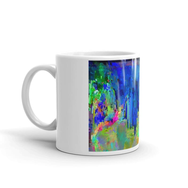"Rock n Roll Forever" - 11 oz and 15 oz Ceramic White Gloss Coffee Mugs - Fry1Productions