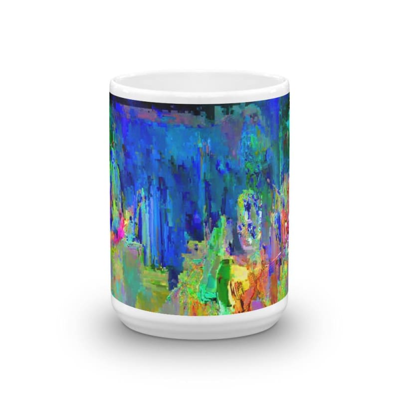 "Rock n Roll Forever" - 11 oz and 15 oz Ceramic White Gloss Coffee Mugs - Fry1Productions