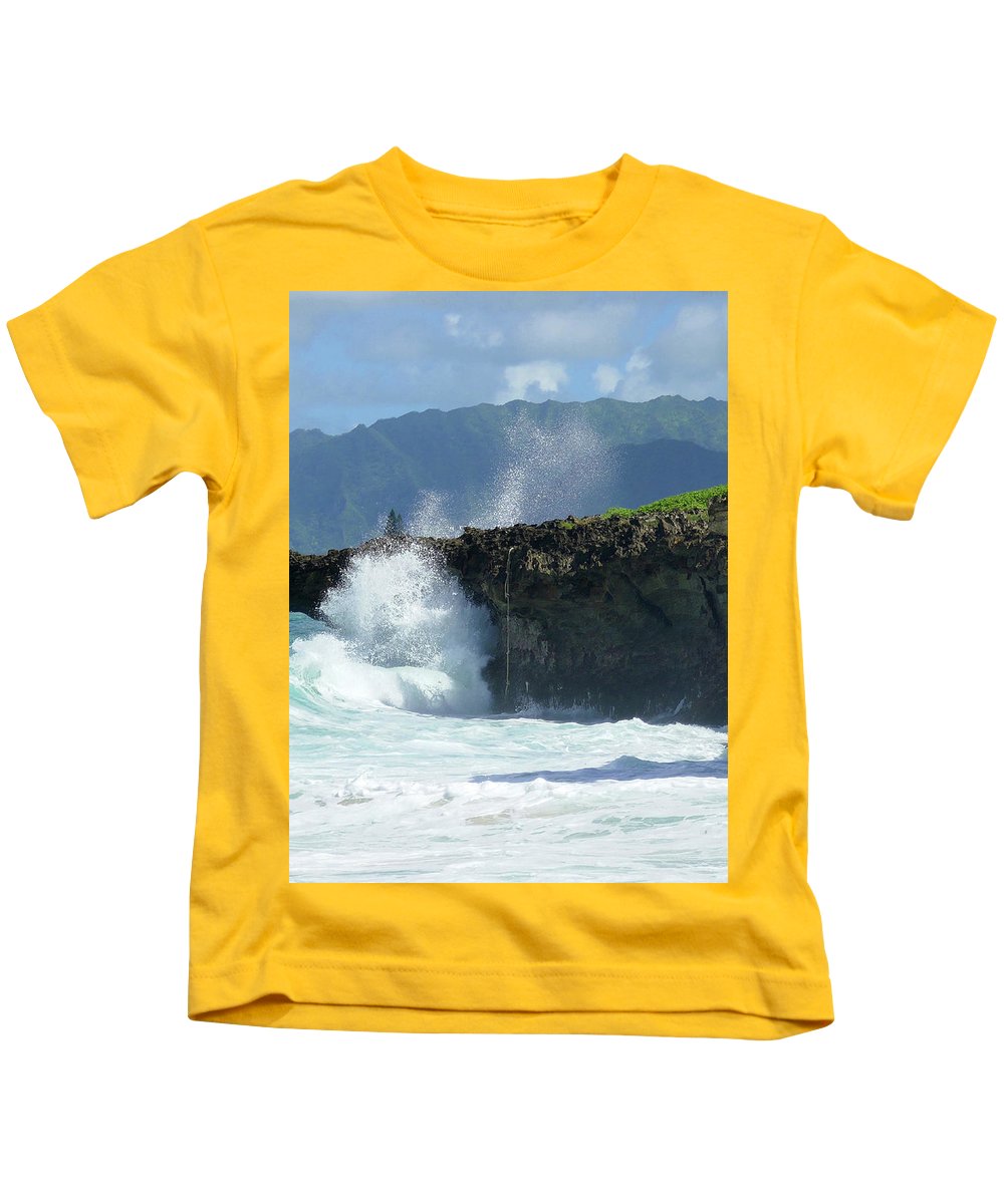 "Rockin Surfer's Rope" - Kids T-Shirt - Fry1Productions