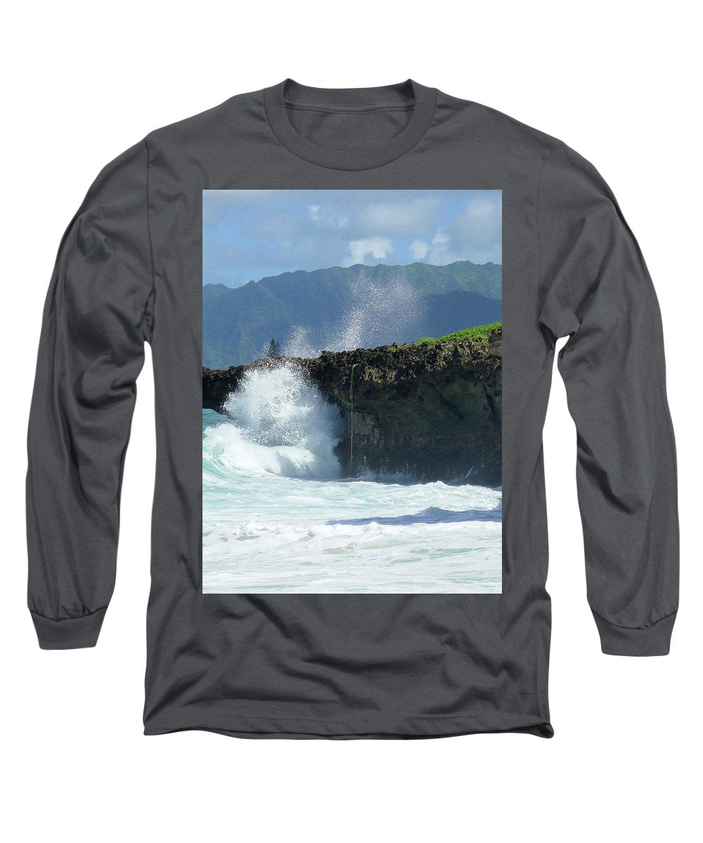 Rockin Surfer's Rope - Long Sleeve T-Shirt - Fry1Productions
