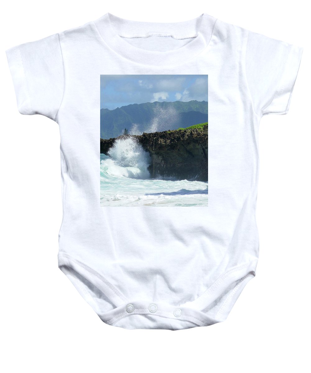 "Rockin Surfer's Rope" - Baby Onesie - Fry1Productions