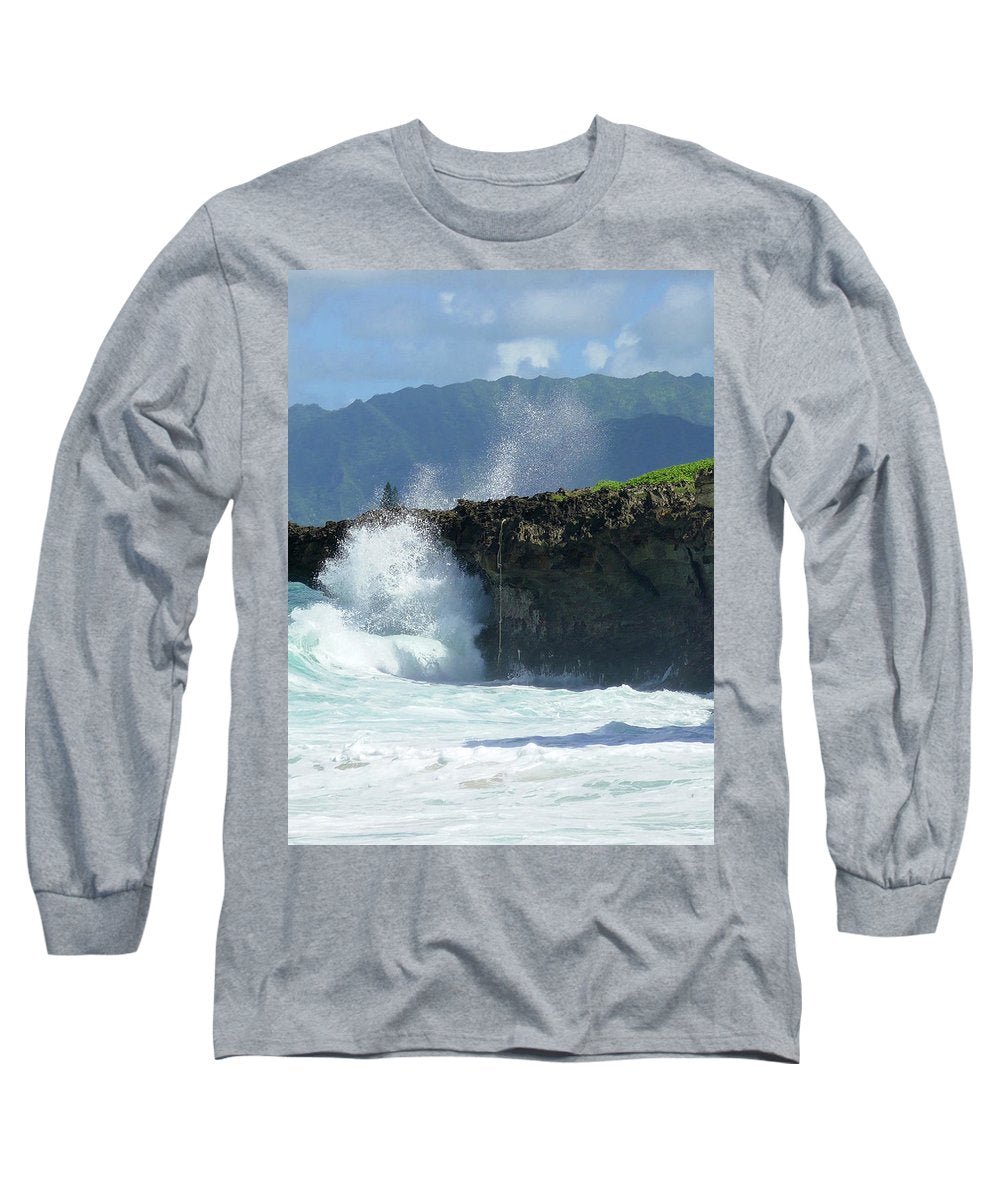 Rockin Surfer's Rope - Long Sleeve T-Shirt - Fry1Productions