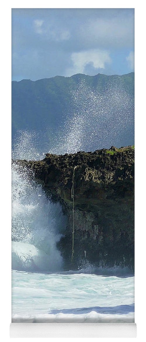 "Rockin Surfer's Rope" - Yoga Mat - Fry1Productions