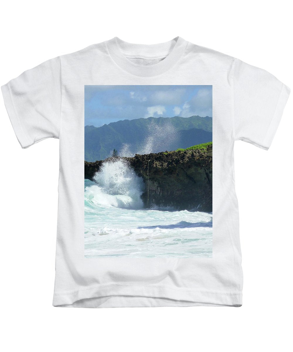 "Rockin Surfer's Rope" - Kids T-Shirt - Fry1Productions