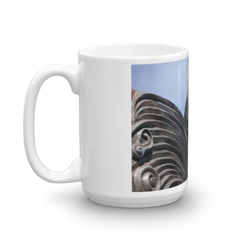 Skull Warrior - 11 oz and 15 oz Ceramic Coffee Mugs - Fry1Productions
