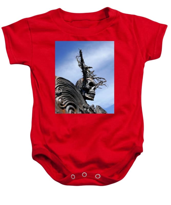 "Skull Warrior" - Baby Onesie - Fry1Productions