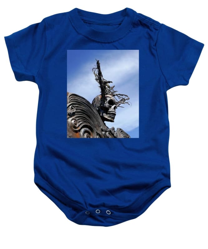 "Skull Warrior" - Baby Onesie - Fry1Productions