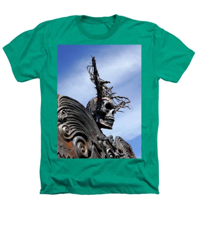 "Skull Warrior" - Heathers T-Shirt - Fry1Productions