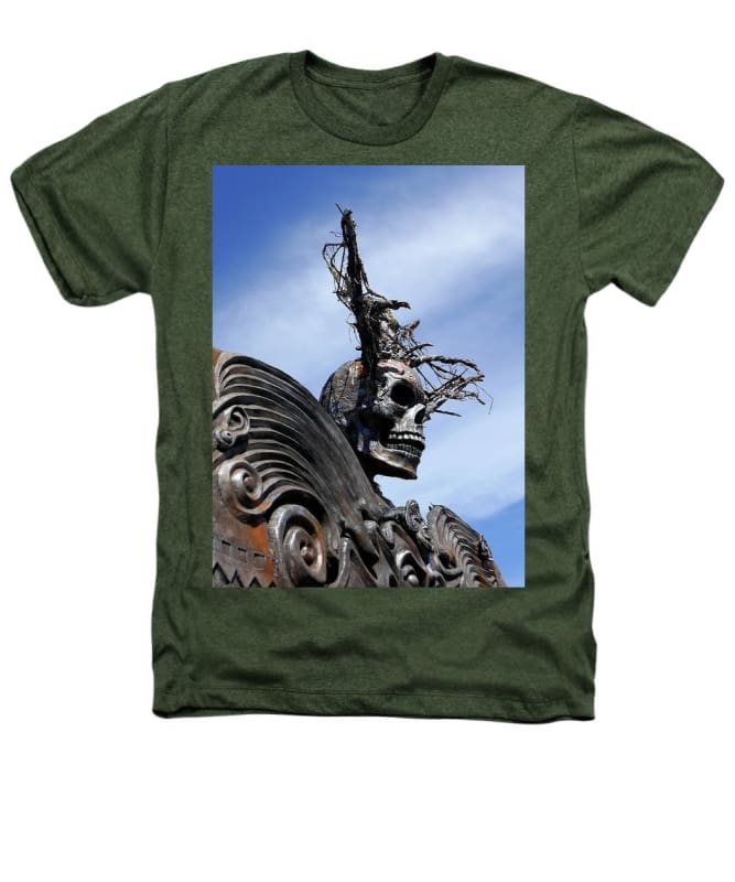 "Skull Warrior" - Heathers T-Shirt - Fry1Productions