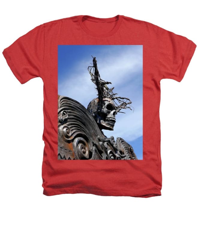 "Skull Warrior" - Heathers T-Shirt - Fry1Productions