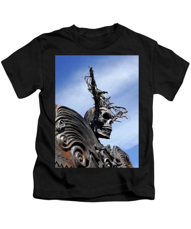 "Skull Warrior"- Kids T-Shirt - Fry1Productions