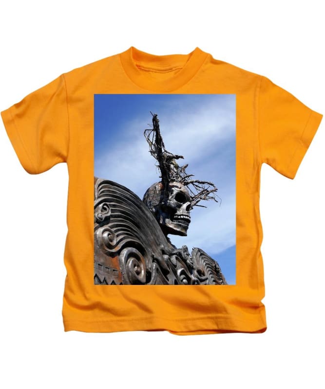 "Skull Warrior"- Kids T-Shirt - Fry1Productions