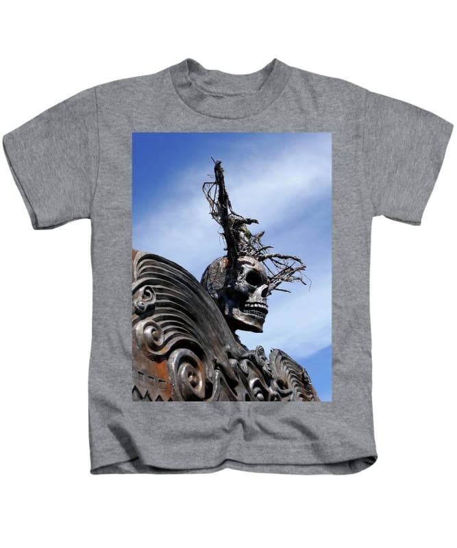 "Skull Warrior"- Kids T-Shirt - Fry1Productions