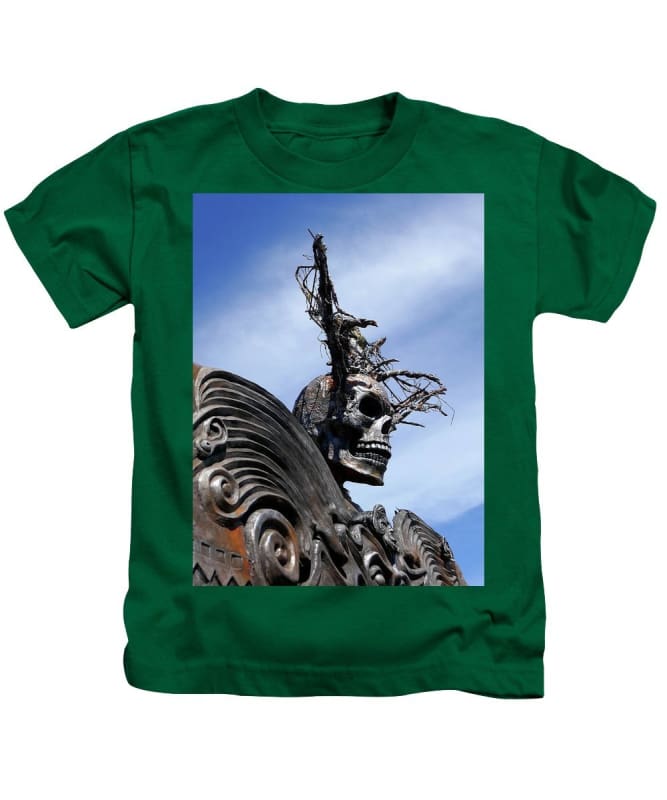 "Skull Warrior"- Kids T-Shirt - Fry1Productions
