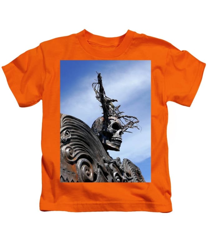 "Skull Warrior"- Kids T-Shirt - Fry1Productions