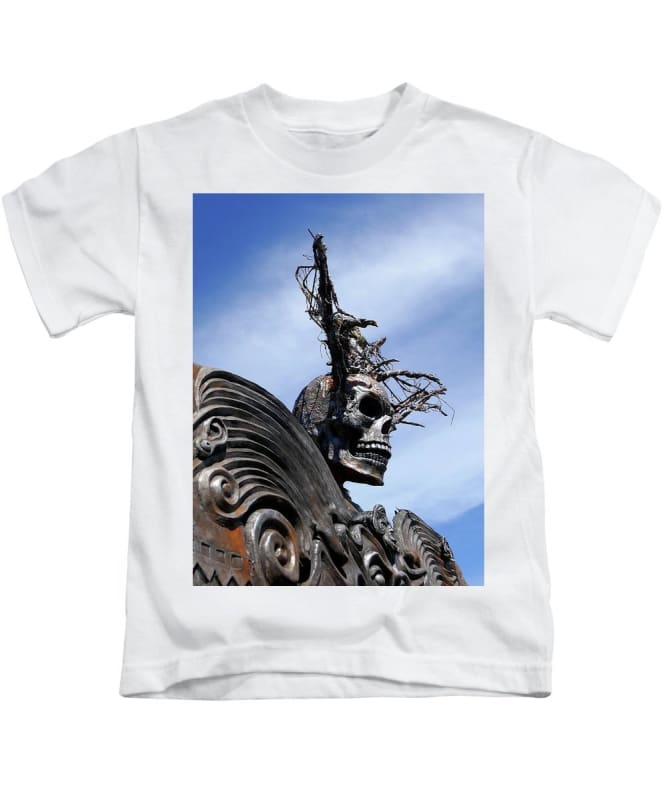 "Skull Warrior"- Kids T-Shirt - Fry1Productions